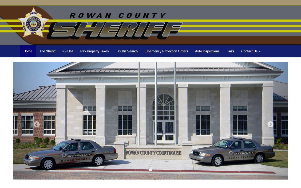 Rowan County Sheriff's Office building